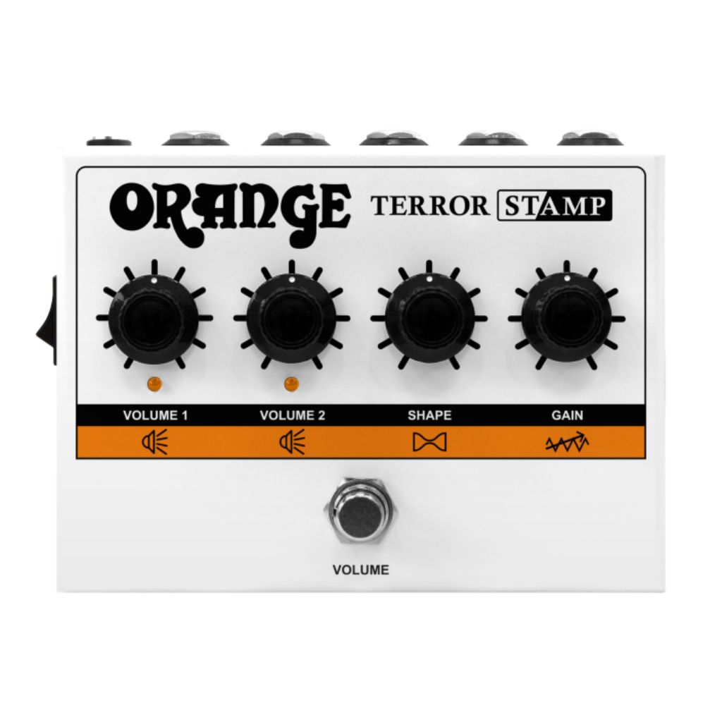 Orange Terror Stamp Amp Pedal