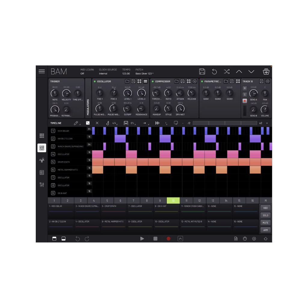 Imaginando BAM Digital Audio Workstation