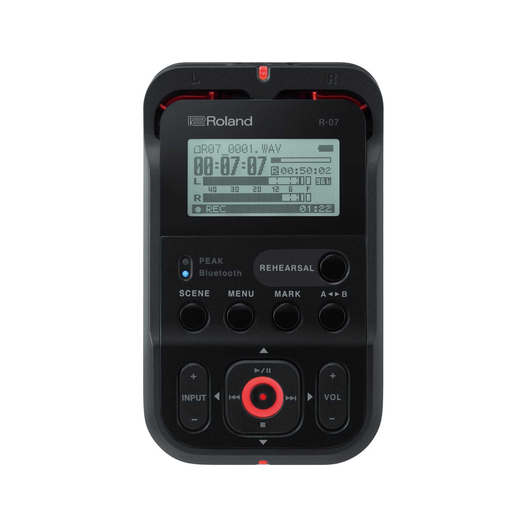 Roland R-07 Stereo Wave and MP3 Recorder
