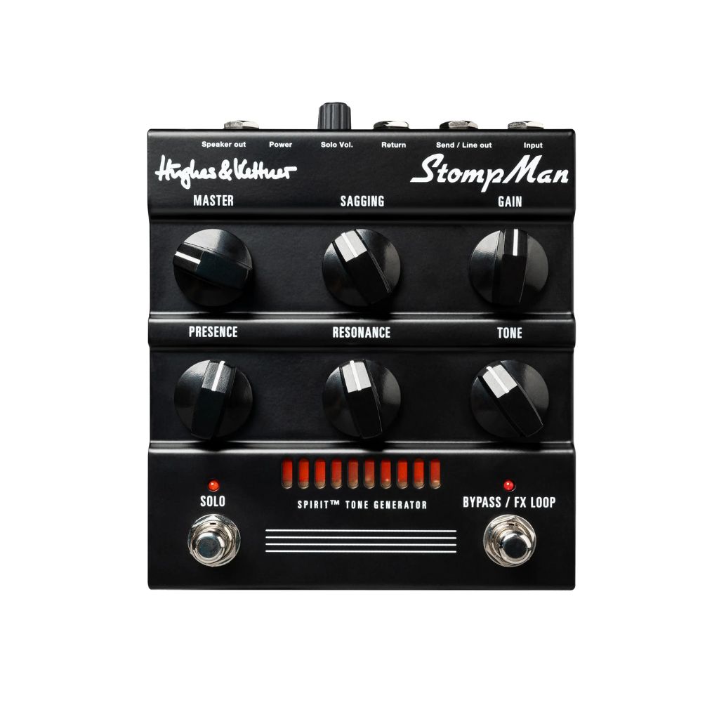 Hughes & Kettner's StompMan is a full-fledged guitar amp in a pedal