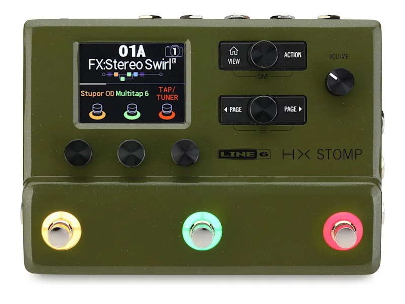 hx-stomp-olive from Sweetwater