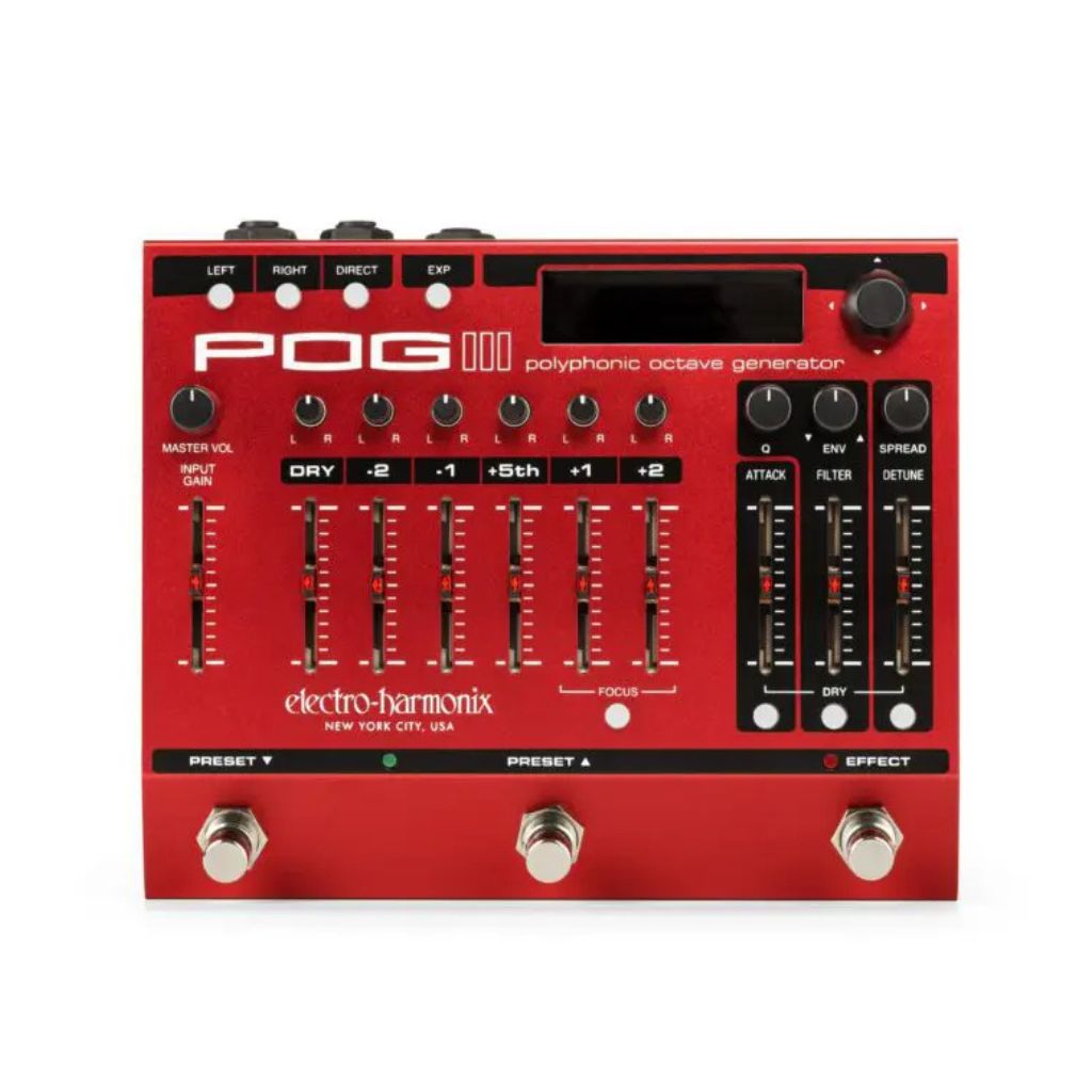 Electro-Harmonix POG ギターエフェクター The Electro-Harmonix POG3 is a $650 superpowered octave