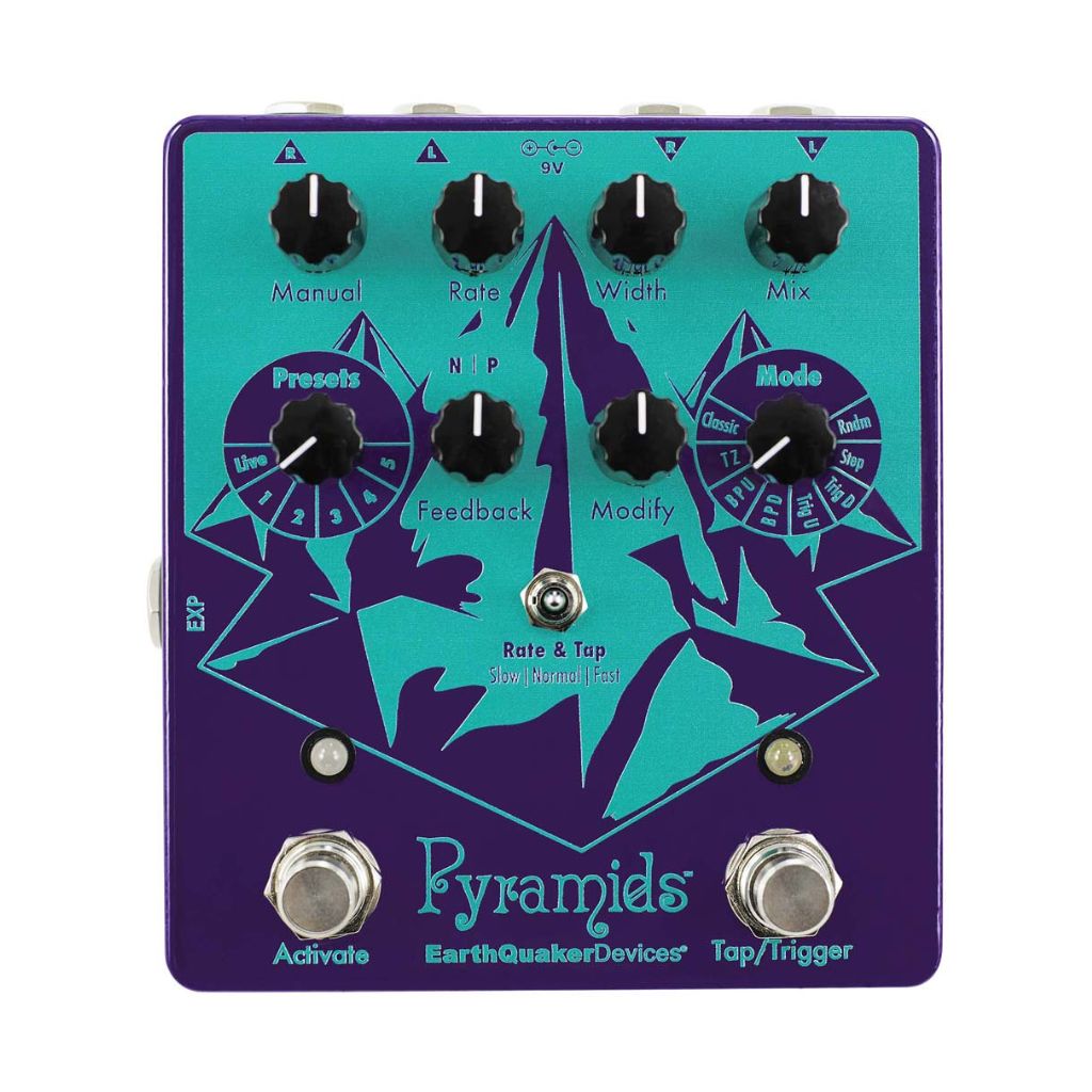 EarthQuaker Devices Pyramids Stereo Flanging Device Pedal