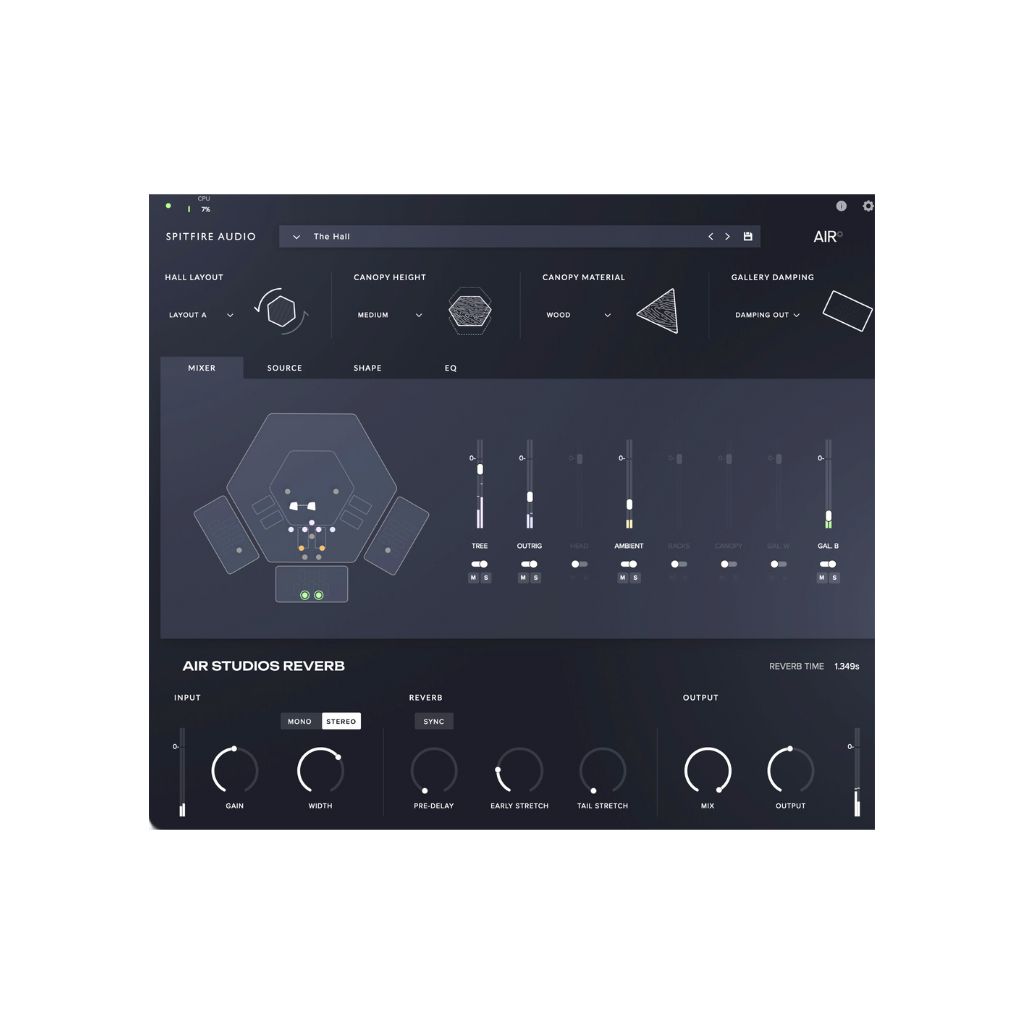 Spitfire Audio AIR Studios Reverb Plugin