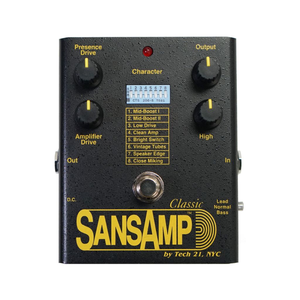 Tech 21 SansAmp Classic Preamp Pedal
