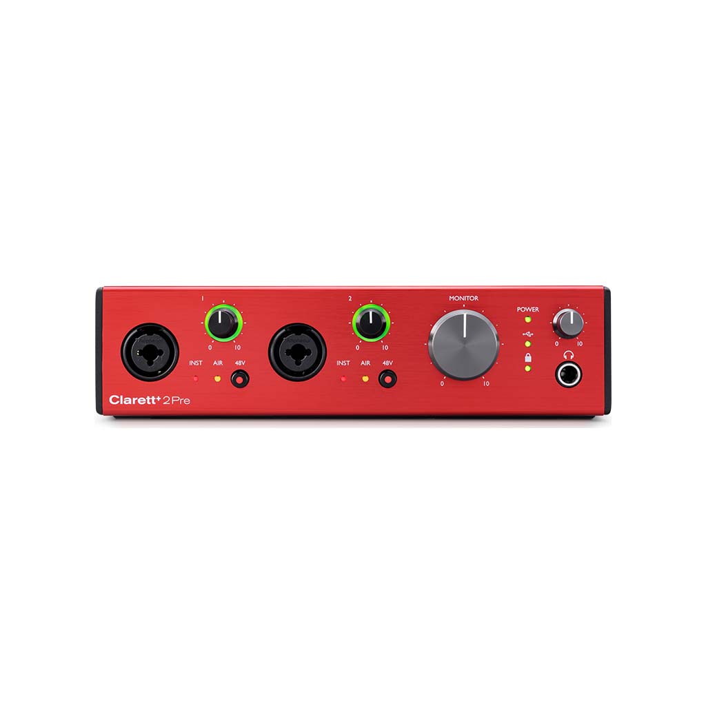 Focusrite Clarett+ 2Pre USB-C Audio Interface