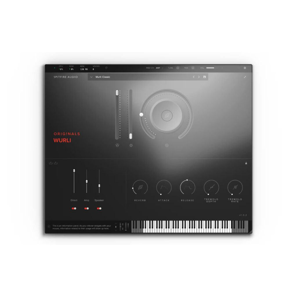 Spitfire Audio Originals Wurli Keyboard Plugin