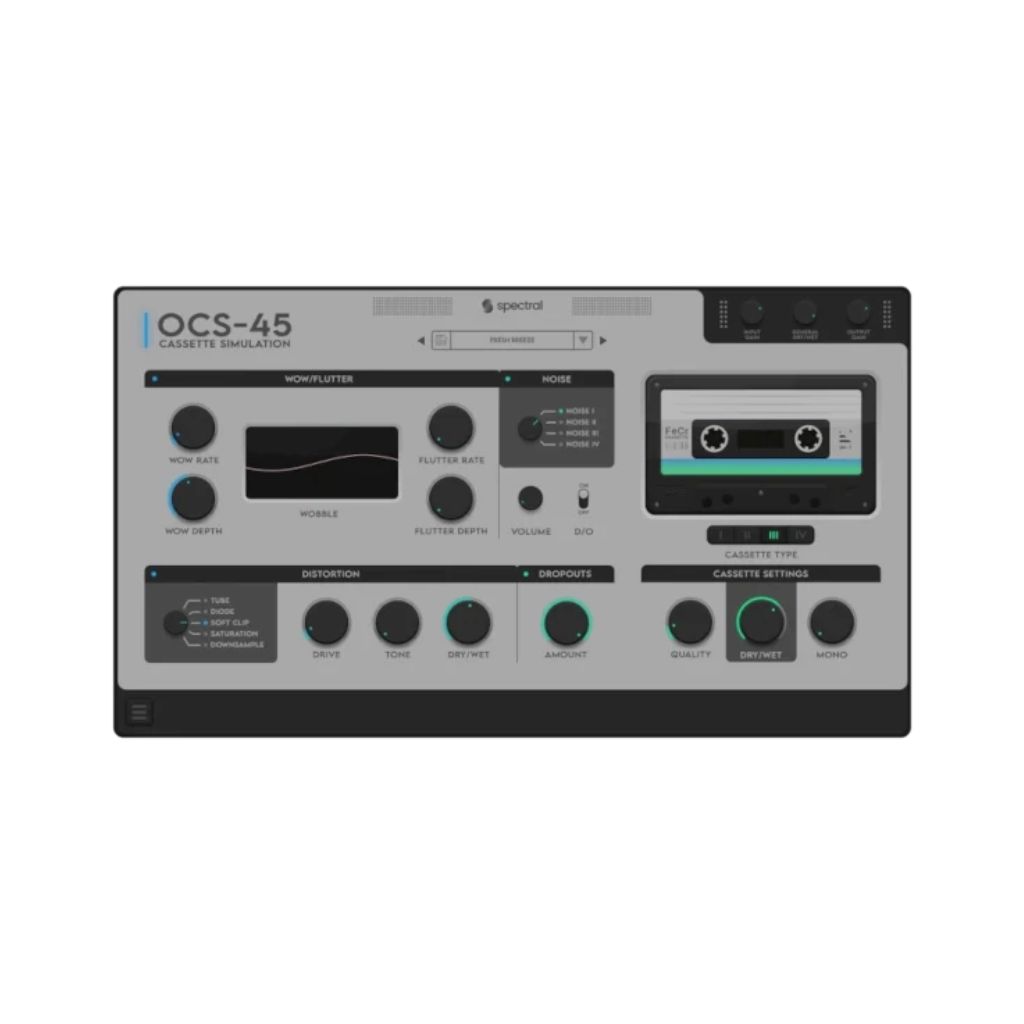 Spectral OCS-45 Cassette Simulation Plugin