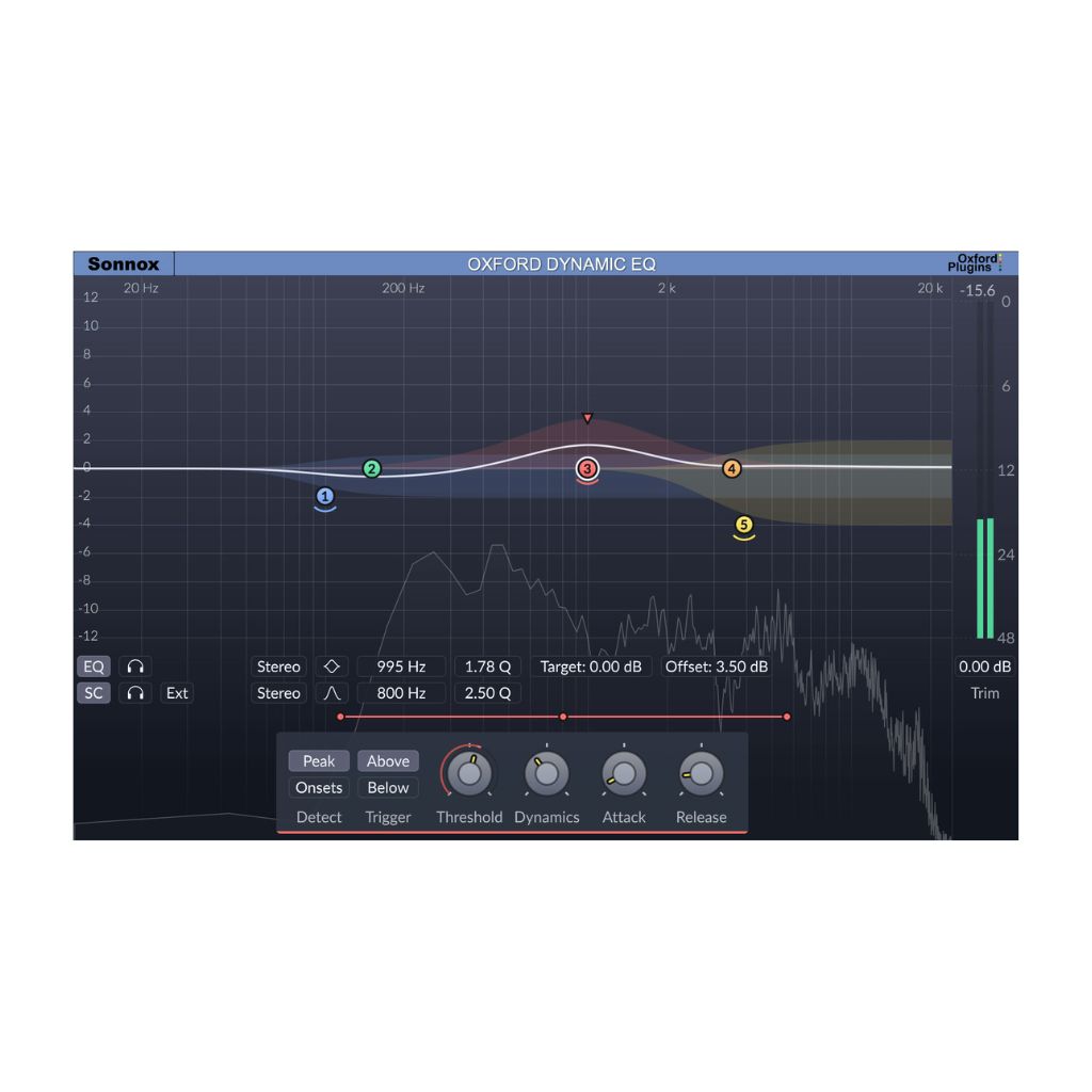 Sonnox Oxford Dynamic EQ Plugin