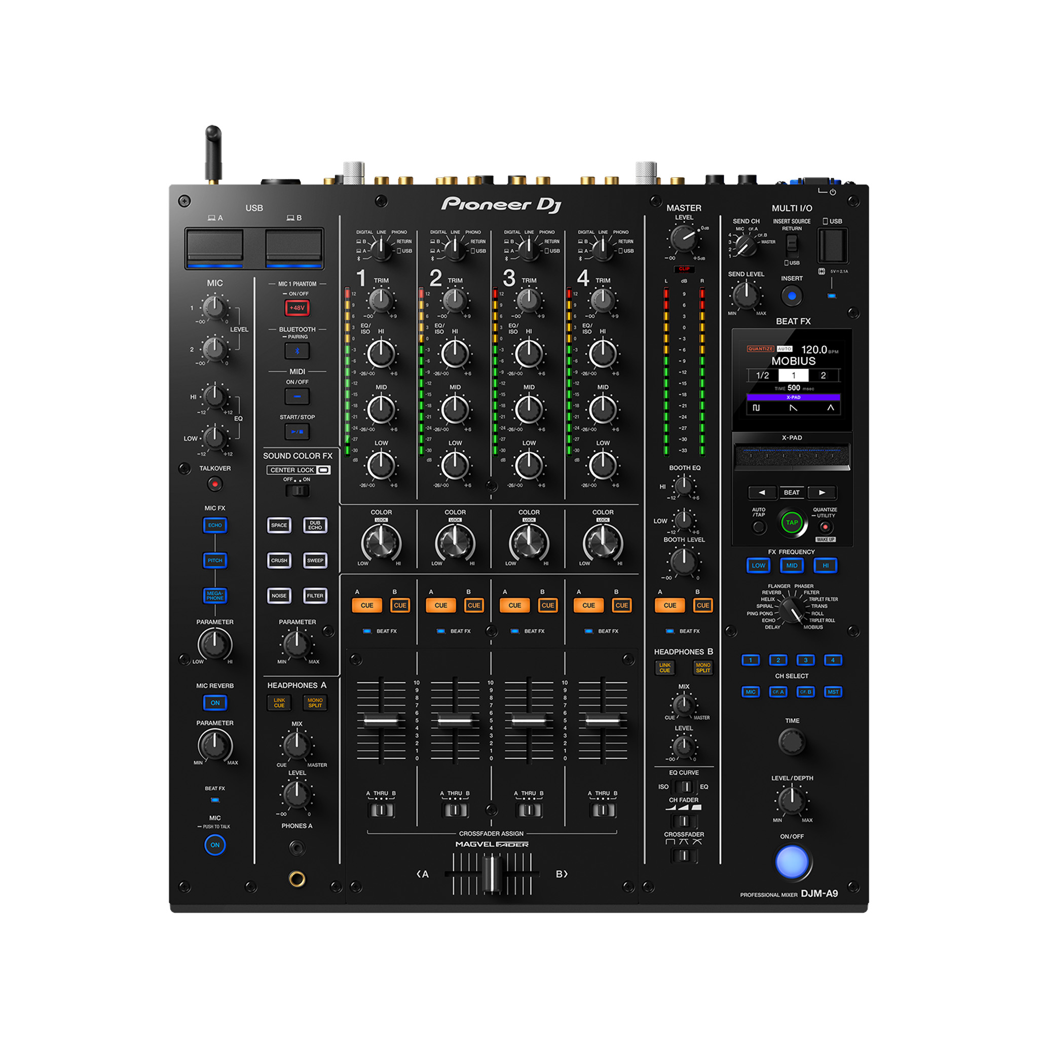 Pioneer DJ DJM-A9 4-channel Professional DJ Mixer