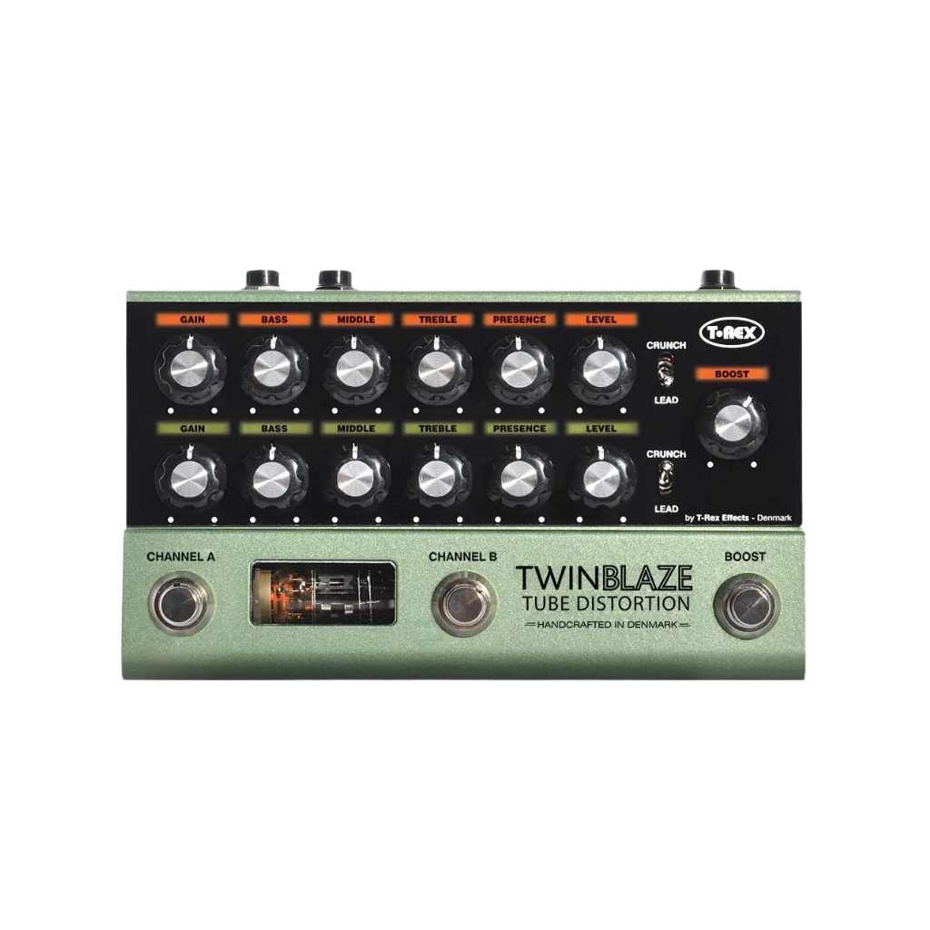 T-Rex TwinBlaze Tube Distortion Pedal | Guitar.com