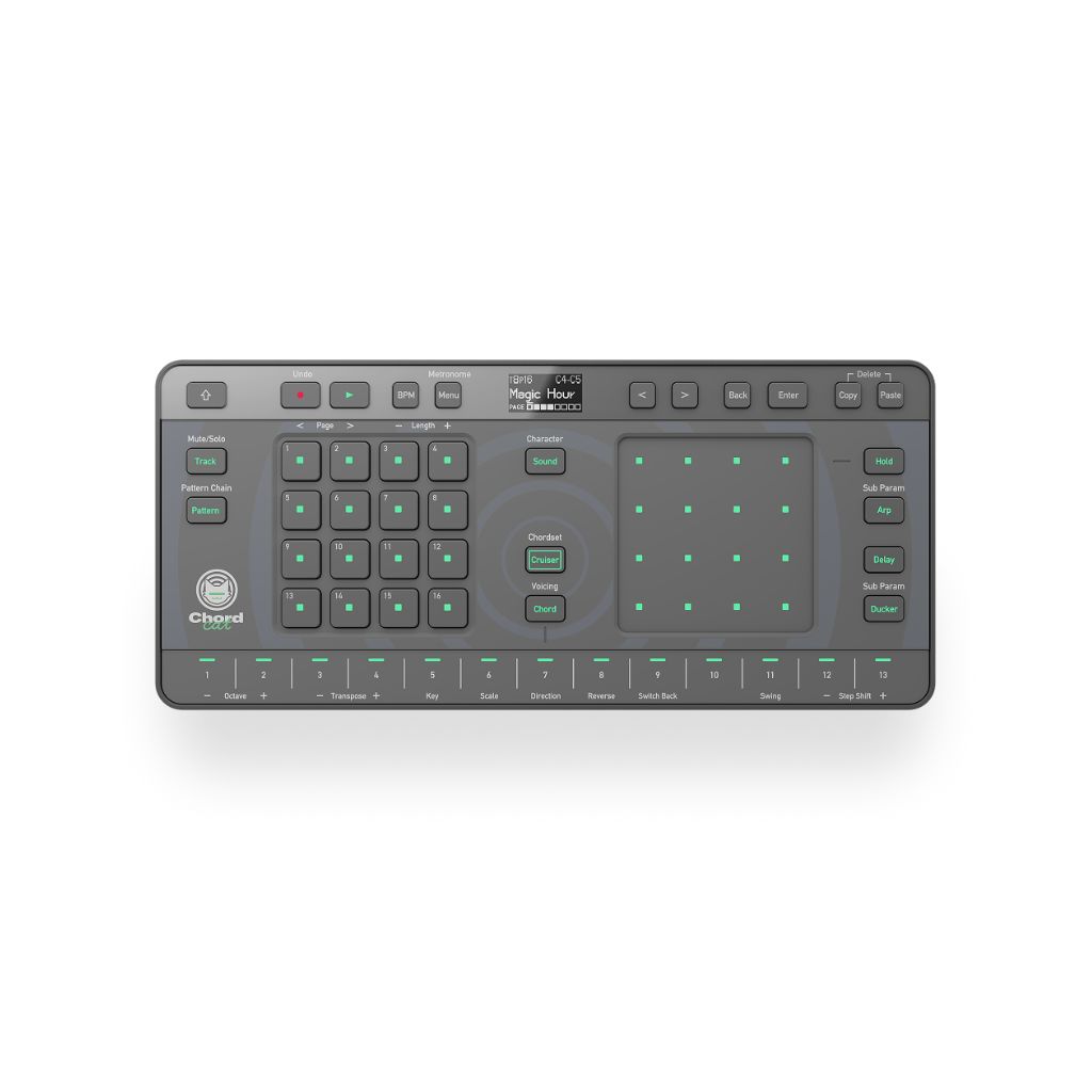 DTM・DAW AlphaTheta Chordcat Chordcat - 8-Track groovebox - AlphaTheta