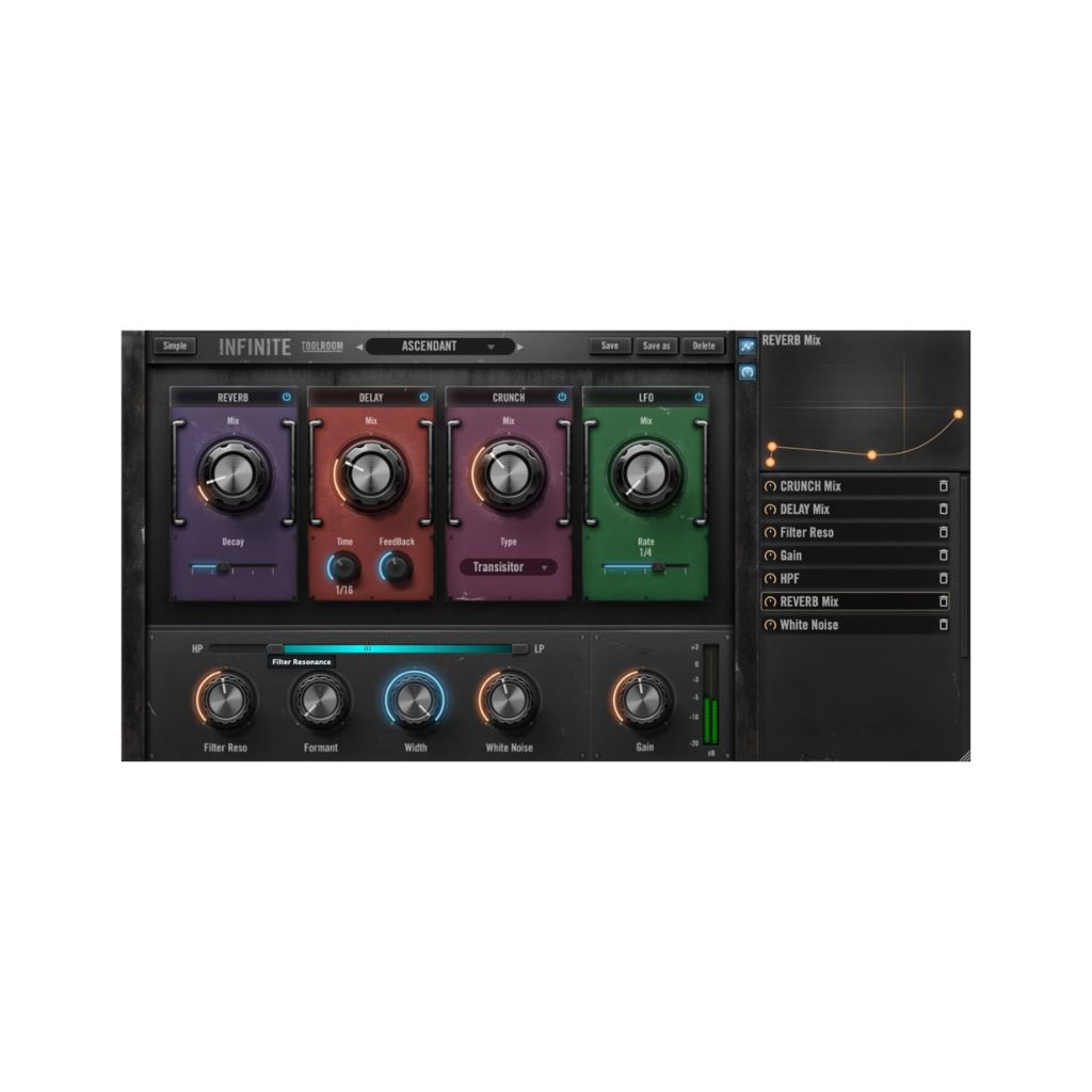 Toolroom Infinite Multi-Effects Plugin