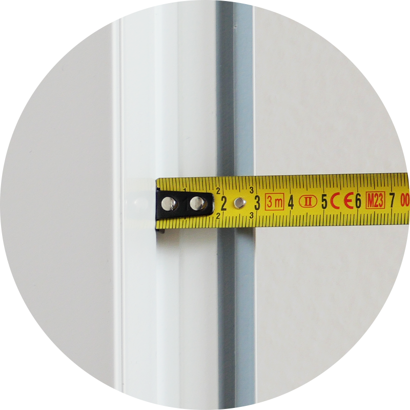 measure left