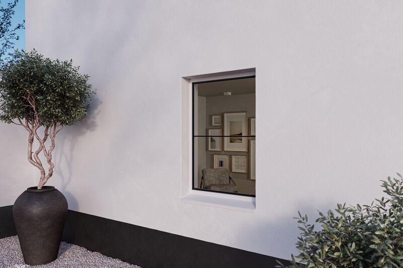 Voorzethor basic antraciet