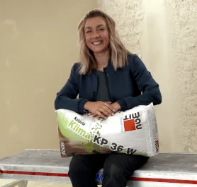Gutes Raumklima und schimmelhemmend | Baumit Kalkputz Klima KP 36 W