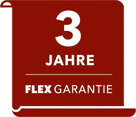 Flex 3-Jahres-Garantie Logo