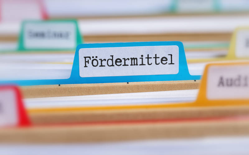 Ordnertrenner Fördermittel