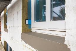 Außendämmung an der Hauswand