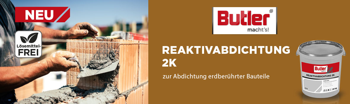 Butler macht´s! Reaktivabdichtung 2K