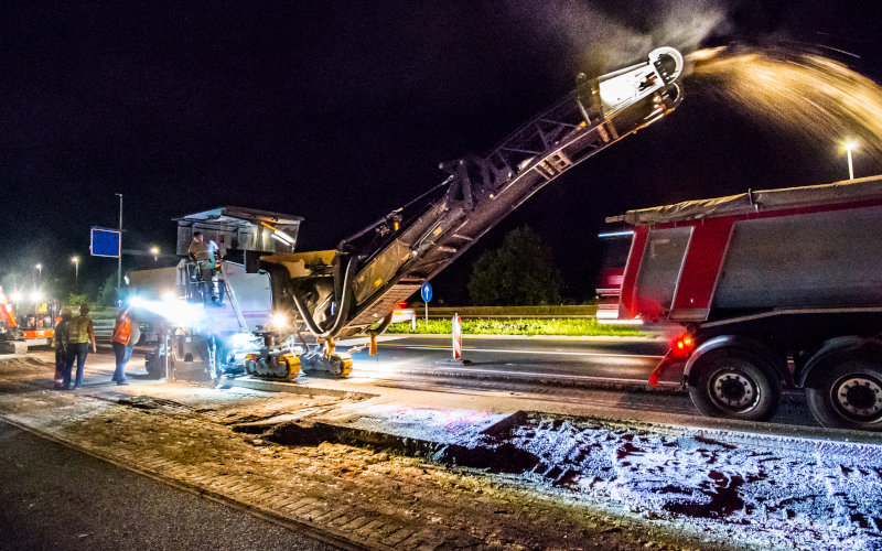 Winterbaustelle