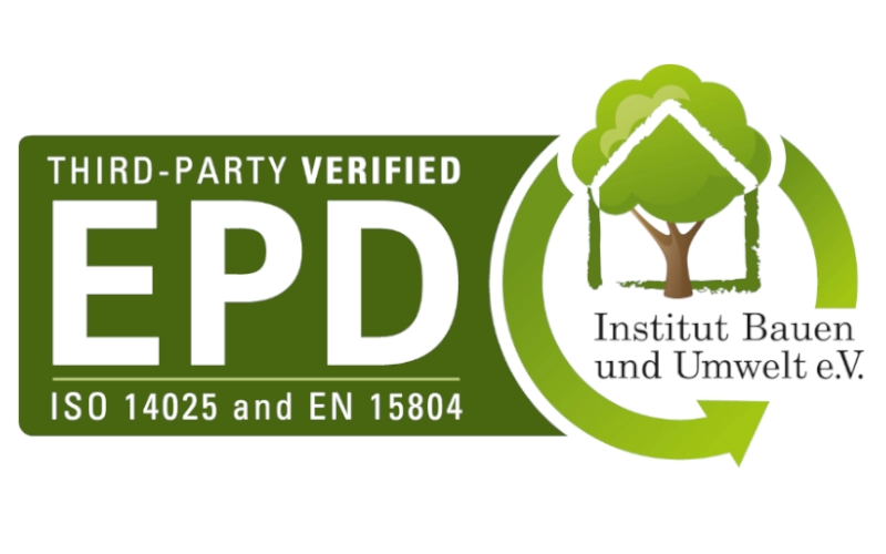 EPD Siegel nach ISO 14025 und EN 15804