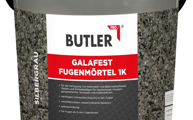Eimer Butler GALAFEST Fugenmörtel 1K silbergrau freigestellt