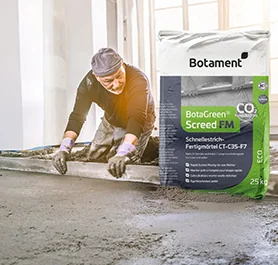 BotaGreen® Screed FM: Schnell belegbarer Schnellestrich mit reduziertem CO₂-Fußabdruck 