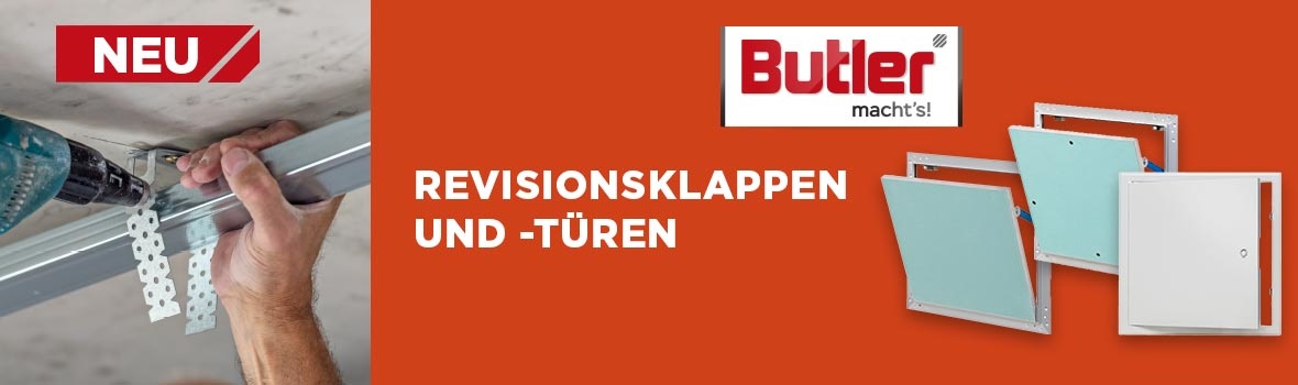 Butler macht´s! Revisionsklappen und -türen