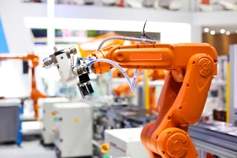 Ein Robotor mit Gelenk-Arm