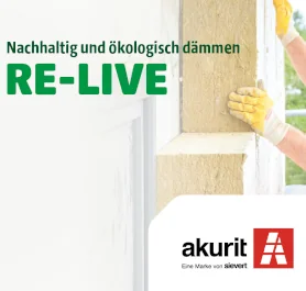 Re-Live Nachhaltig und ökologisch dämmen | akurit WDVS Natura WF M