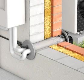 DOYMAfix® HP/O-S: Ob Wärmepumpe oder Klimagerät – dieses DOYMA-Produkt ist die optimale Einführungslösung. 