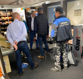 Gelungenes Handwerkerfrühstück in Heide