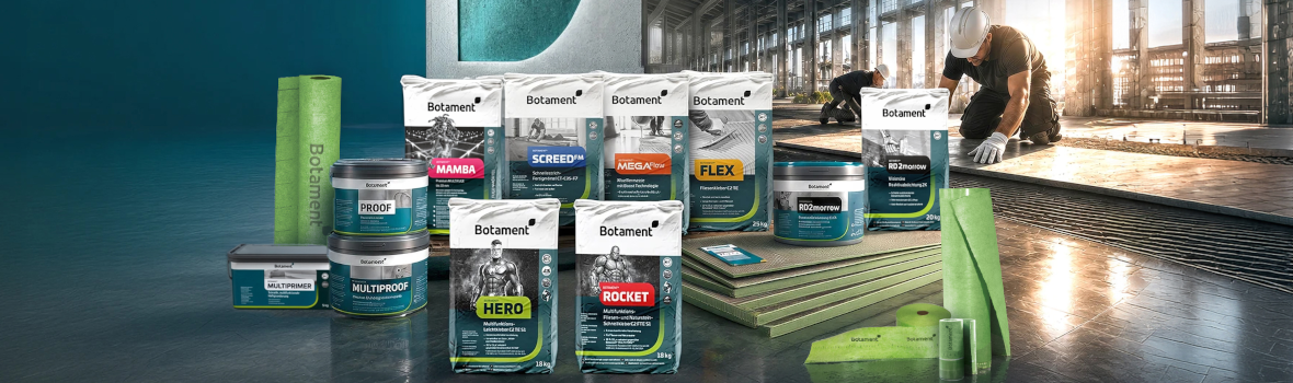 Die neue BotaGreen® Line. Ein Bild mit einer Übersicht der gesamten Produktpalette