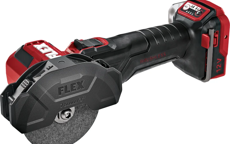 Flex Mini-Akkuwinkelschleifer mit kleinem Akku