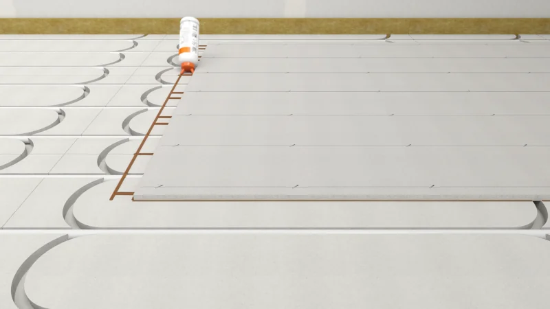 James Hardie Fußbodenheizsystem