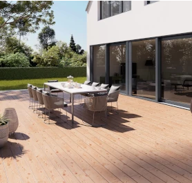 Holz vor der Hütte – Terrassendielen aus kanadischen Hölzern