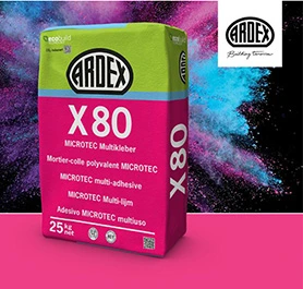 Weniger CO2 bei gleicher Leistung: Ardex optimiert Fliesenkleber – und vergibt ecobuild-Label 