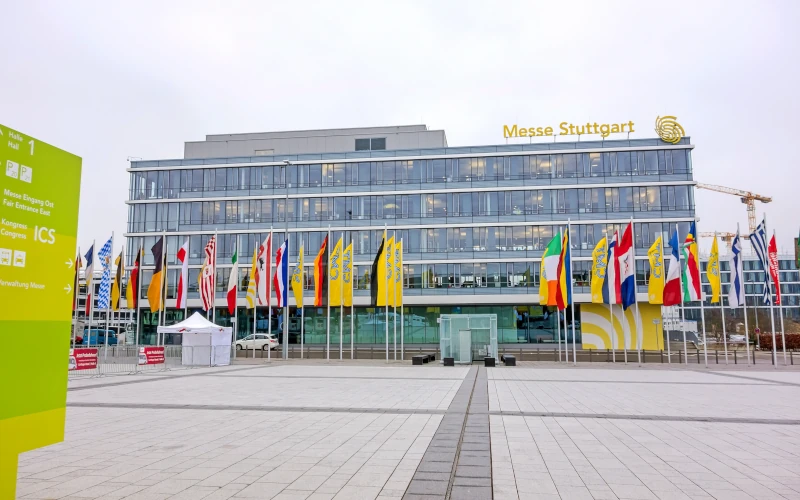 Messegebäude in Stuttgart