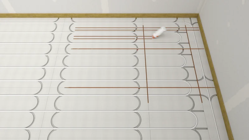 James Hardie Fußbodenheizsystem