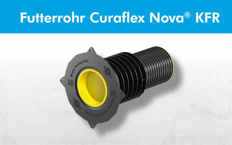 Doyma Futterrohr Curaflex Nova KFR freigestellt
