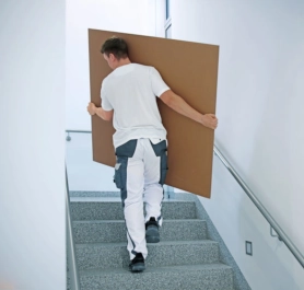 Ein Format für Wand und Decke