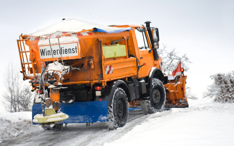 Winterbaustelle
