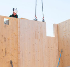 Was sind fertige Holzbauteile?