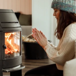 Wohnen mit Kamin