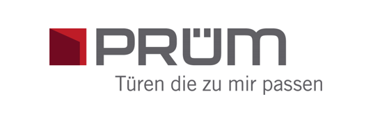 Logo des Türenherstellers Prüm