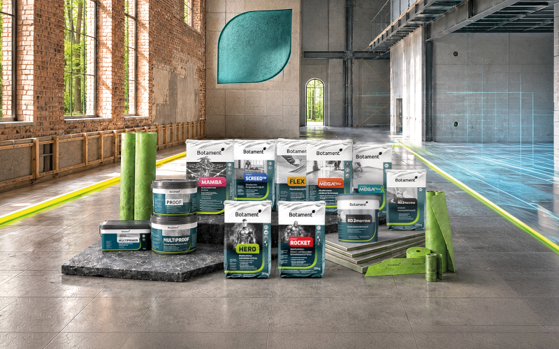 Die neue BotaGreen® Line. Ein Bild mit einer Übersicht der gesamten Produktpalette