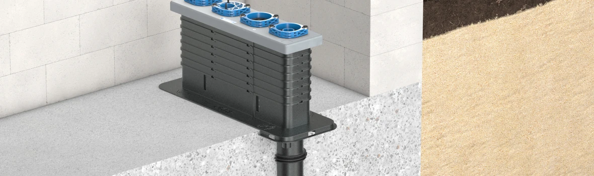 DOYMA Quadro Secura Bauherrenpaket eingebaut 