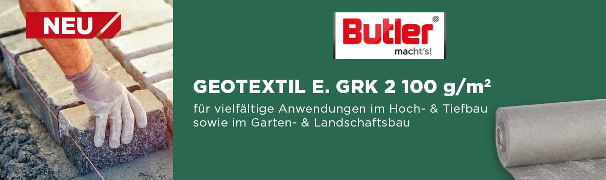 Butler macht´s! GEOTEXTIL ehem. GRK 2 Vlies 120 g/, Harbecke Webseite