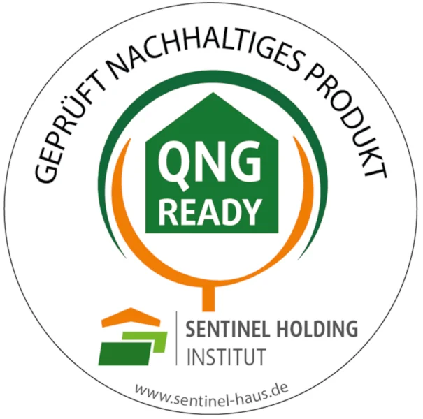 geprüft nachhaltiges Produkt-Siegel vom Sentinel Holding Institut